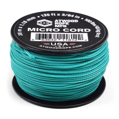 Atwood Rope - Dây Micro cord cuộn 38m màu Teal