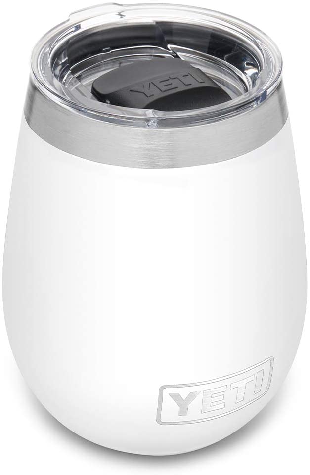 Cốc giữ nhiệt Yeti nắp nam châm Rambler Wine Tumbler 10oz | 300ml (màu White)