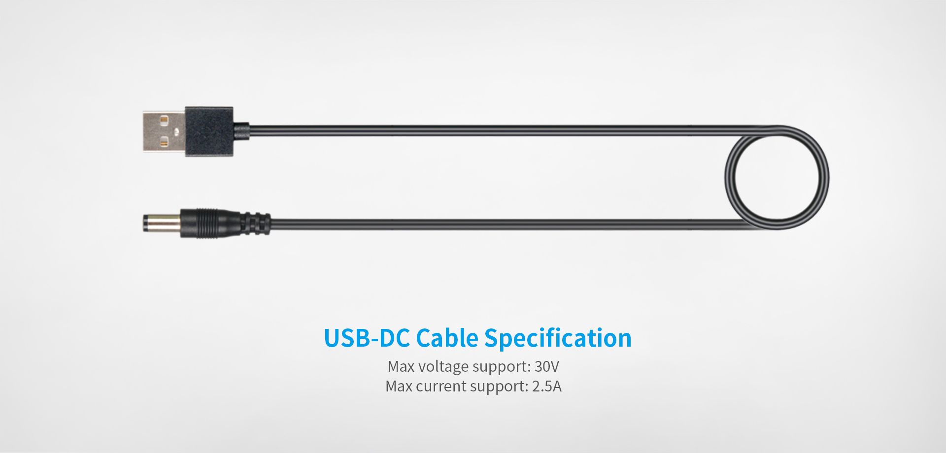 Xtar  Cáp sạc USB+DC