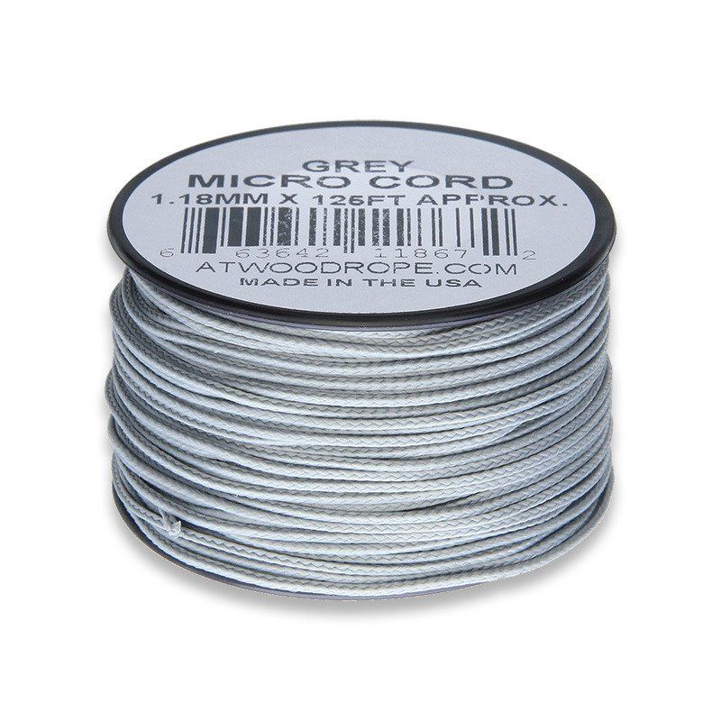 Atwood Rope - Dây Micro cord cuộn 38m màu Grey