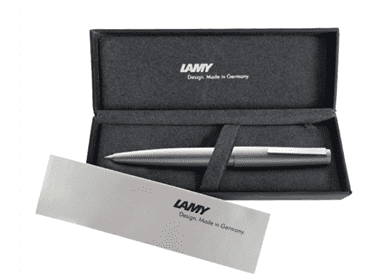 Bút máy - LAMY 2000 steel stainless - Ngòi F (Metal Version)