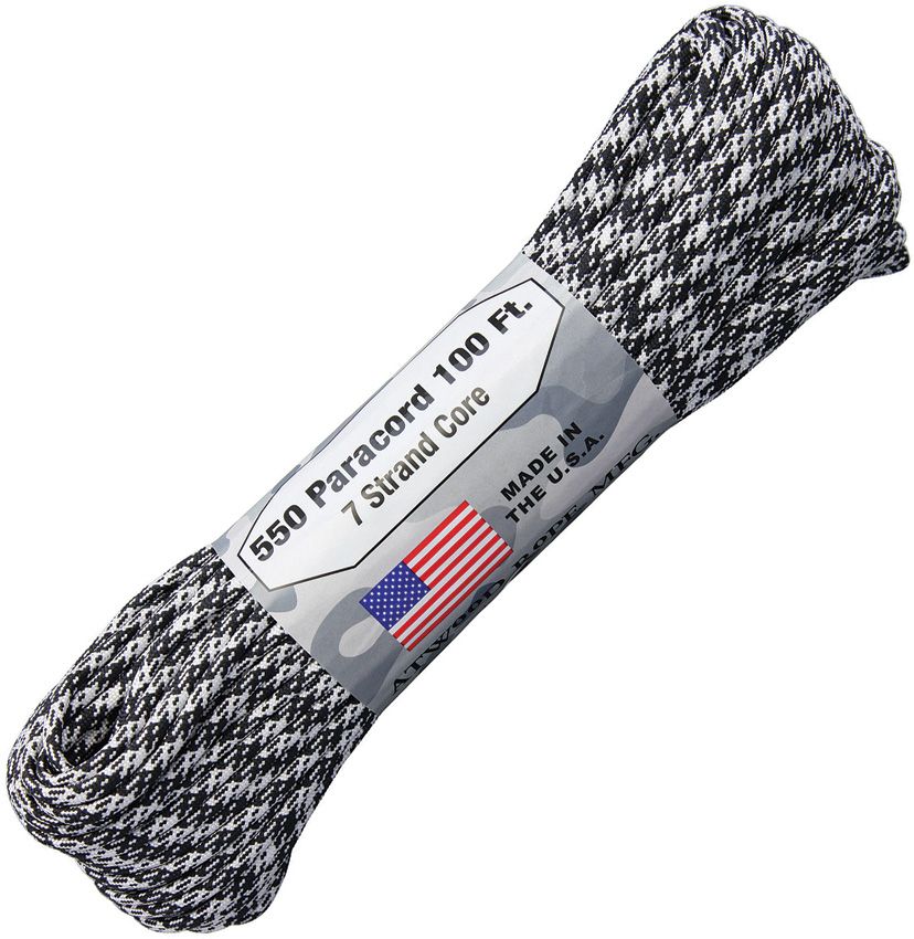 Atwood Rope - Dây Paracord 550lbs cuộn 30m màu Rorschach