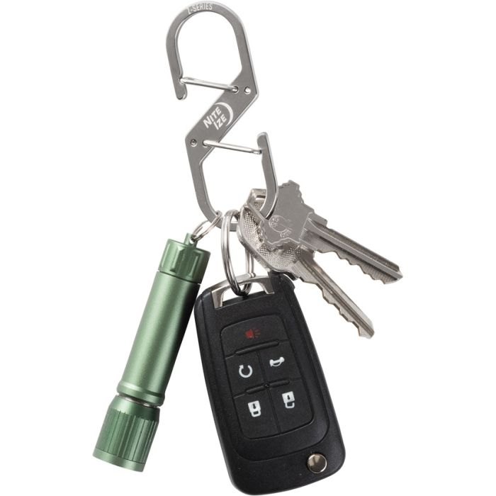 Nite Ize - Móc khóa ZS3-11-R6 - Z-Series Dual #3 Carabiner (Thép không gỉ)