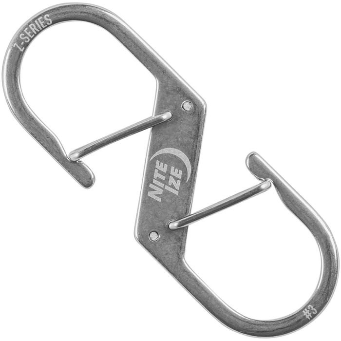 Nite Ize - Móc khóa ZS3-11-R6 - Z-Series Dual #3 Carabiner (Thép không gỉ)