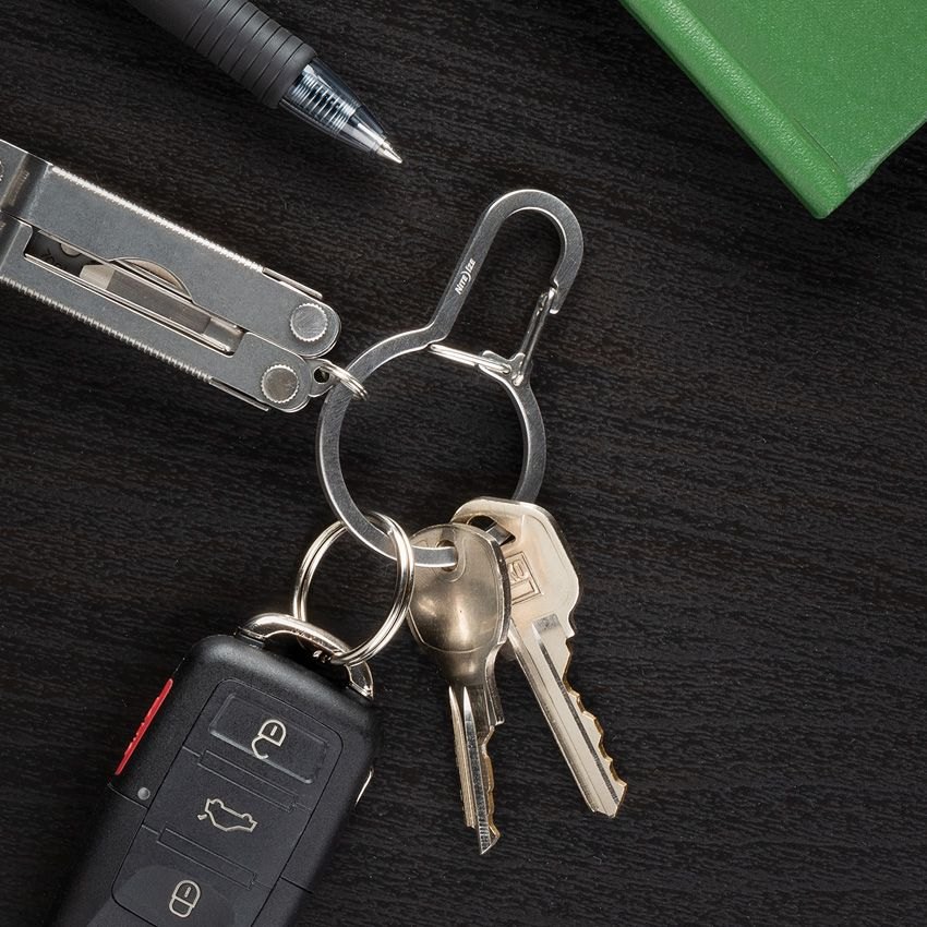 Nite Ize - Móc khóa DDK-11-R3 - DualPass Dual Chamber Key Ring