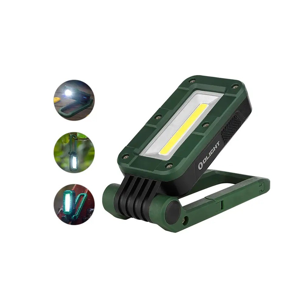 Đèn pin OLIGHT Swivel COB Work Light (400 Lumens) - màu Moss Green