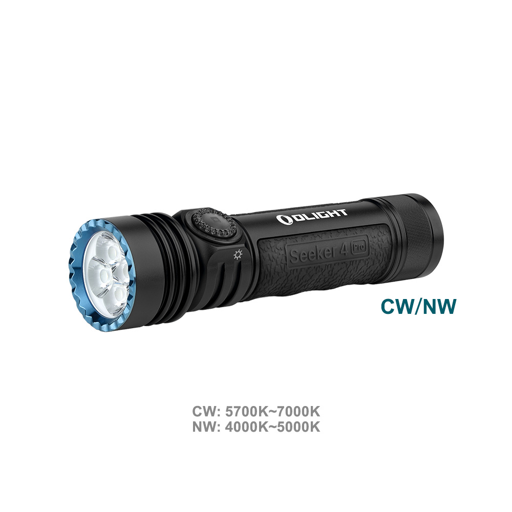 Đèn pin OLIGHT Seeker 4 Pro (4600 Lumens - Ánh sáng trắng)