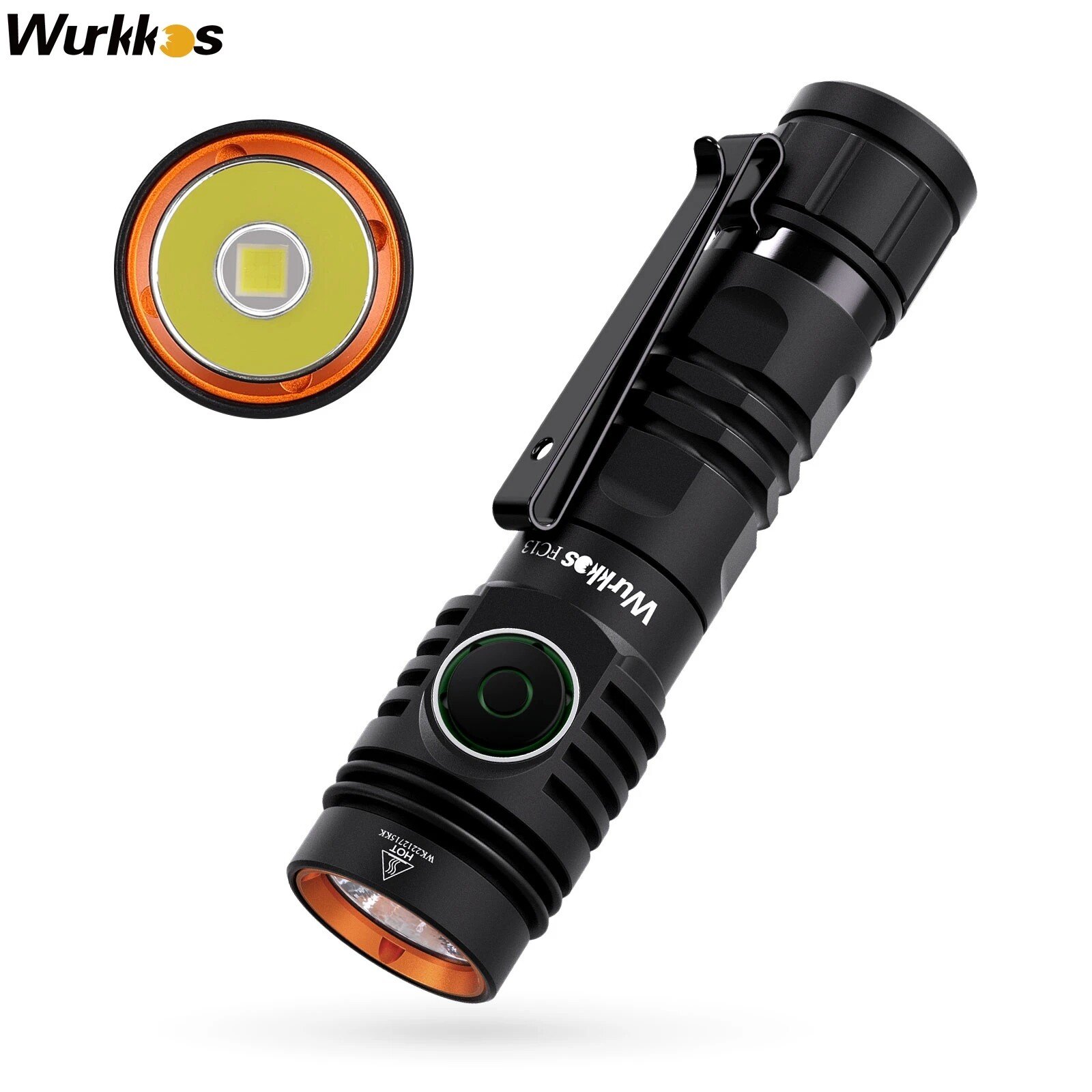 Đèn pin WURKKOS FC13 KIT (2000 Lumens - SFT40)