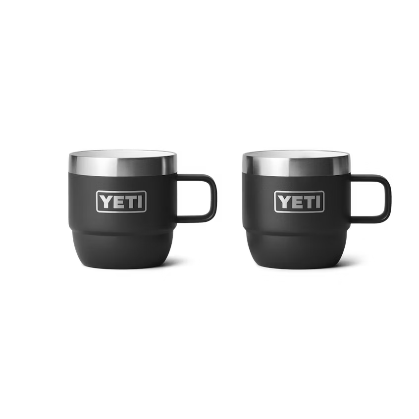 Bộ 2 Ca Giữ Nhiệt Yeti Rambler Stackable Mug 6oz | 177ml (Màu Black)