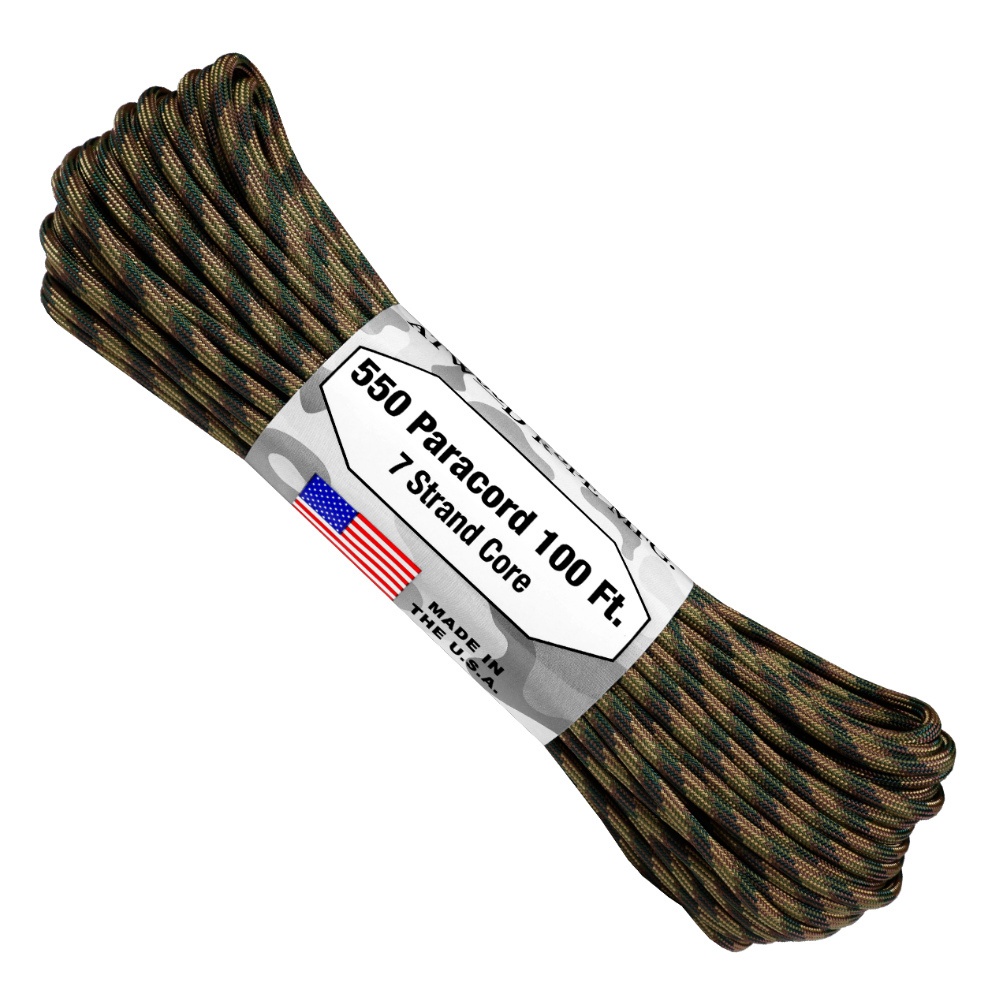 Atwood Rope - Dây Paracord 550lbs cuộn 30m màu Recon