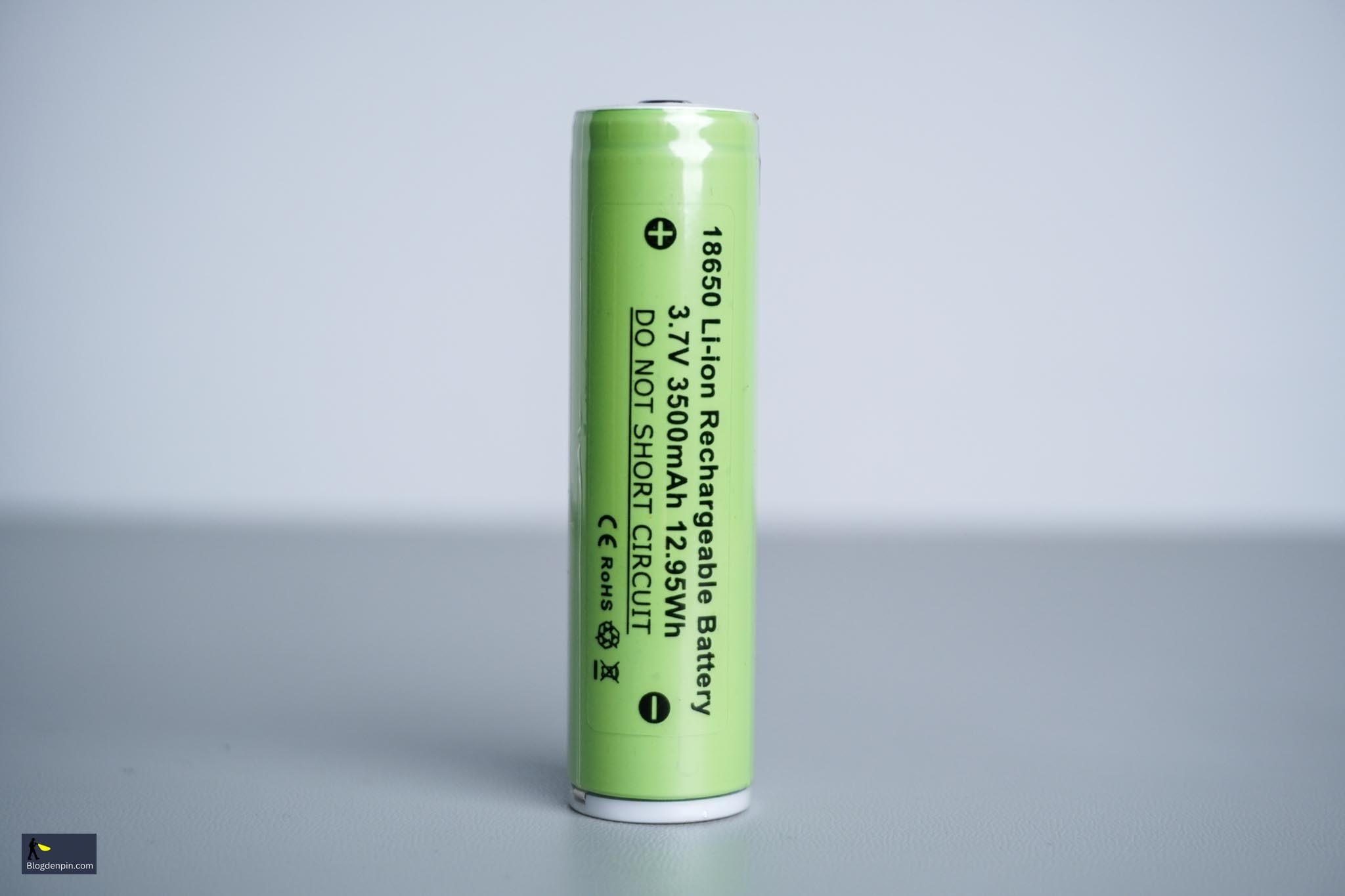 (01 viên) Pin sạc 18650 Panasonic có mạch bảo vệ - NCR18650GA - 3500mAh