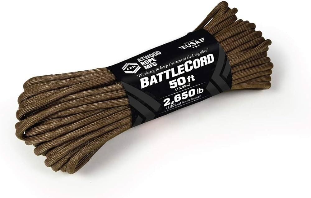 Atwood Rope - Dây Battle Cord 2650lbs cuộn 15m màu Coyote