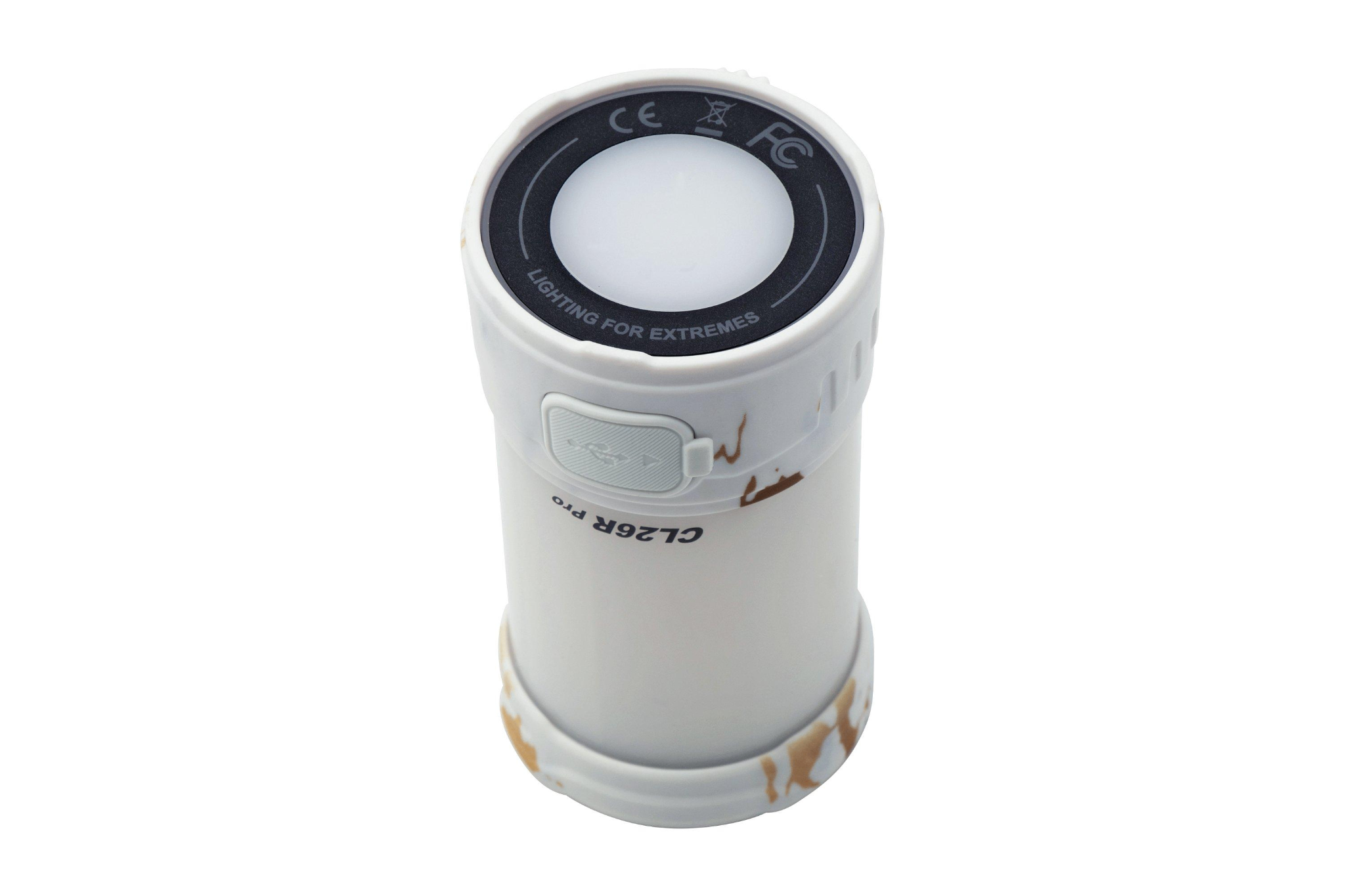 Đèn pin cắm trại FENIX CL26R PRO (650 Lumens) - màu WHITE MARBLE