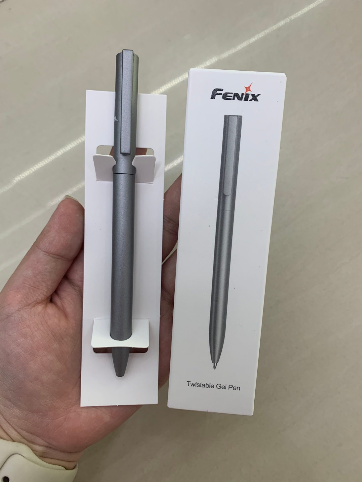 Bút bi Fenix vỏ nhôm (màu Silver)