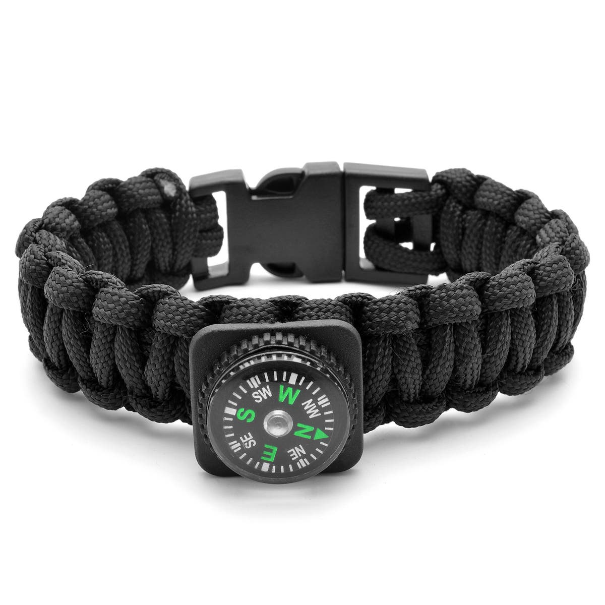 Vòng tay paracord with compass