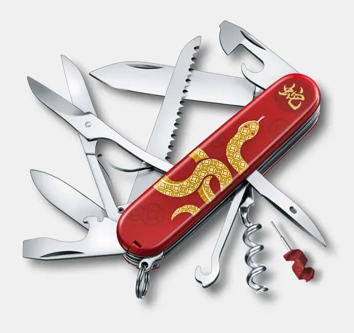 Dụng cụ đa năng Victorinox - 91mm - Huntsman Year of the Snake Limited Edition 2025