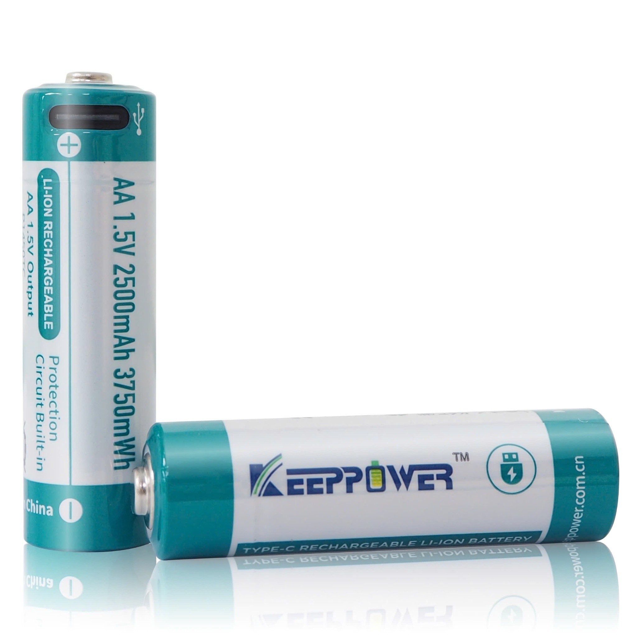 (01 Viên) Pin Sạc Keeppower 14500 (2500mAh - 1.5V), cổng Type-C (P1450TC)