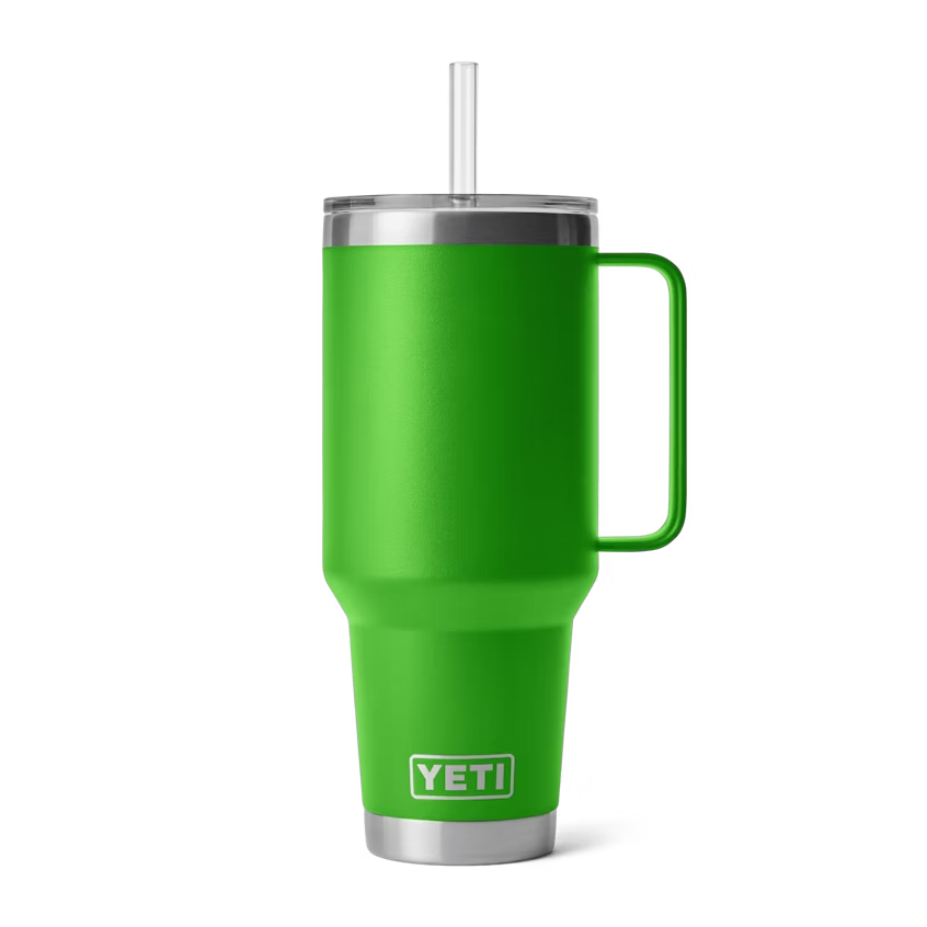 Ca Giữ Nhiệt Yeti Nắp Ống Hút Rambler Straw Mug 42oz |1.2L (màu Canopy Green)