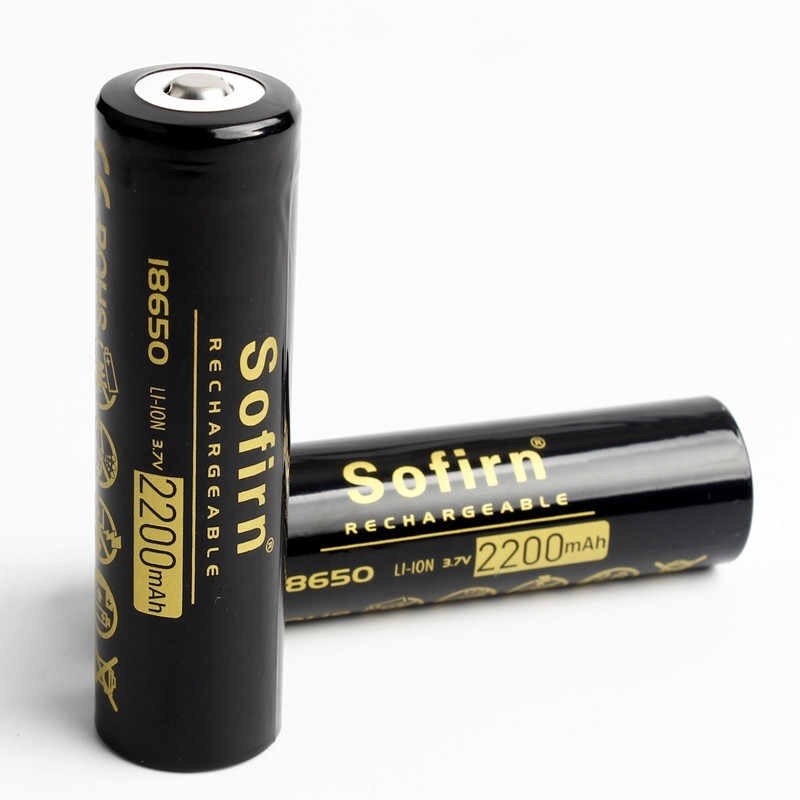 (01 viên) Pin sạc SOFIRN 18650 2200mAh