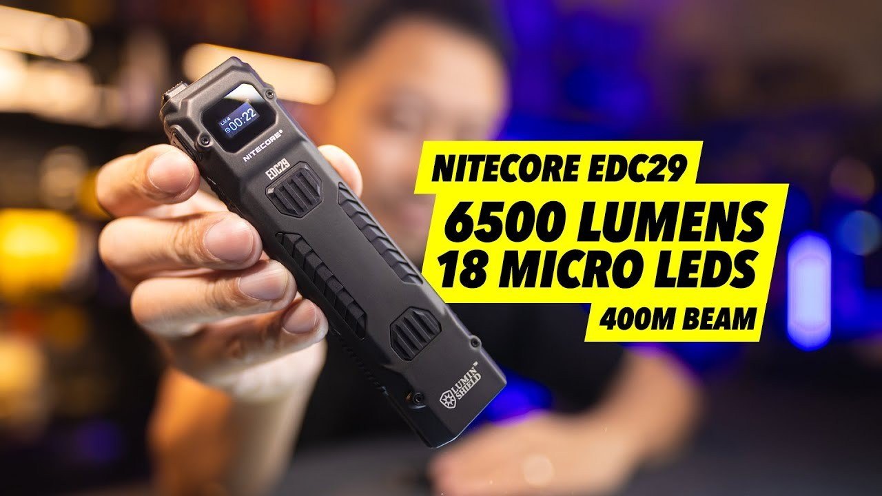 Đèn Pin NITECORE EDC29 (6500 Lumens)