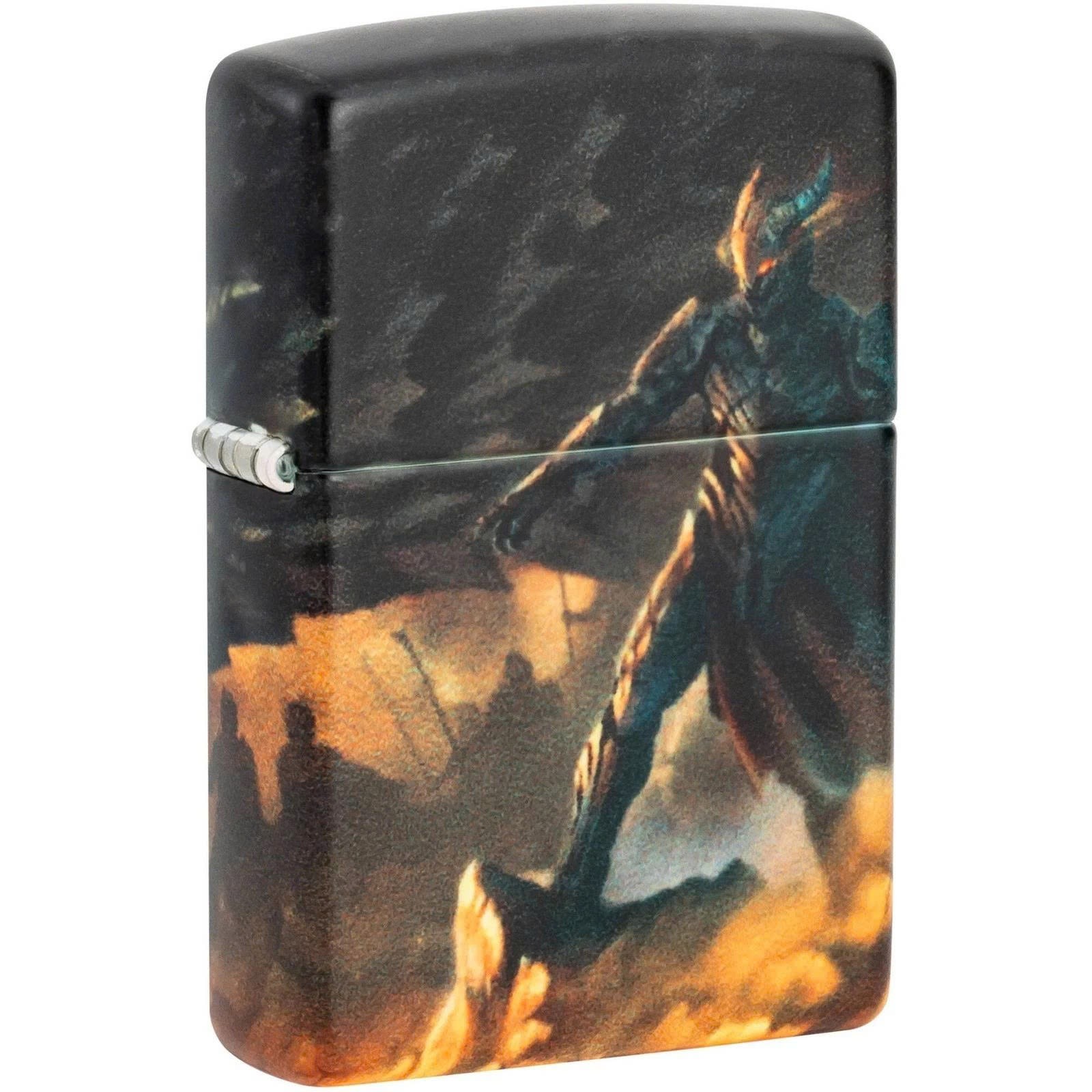 ZIPPO 46284 Knight and Dragon Design, 540 Matte Lighter