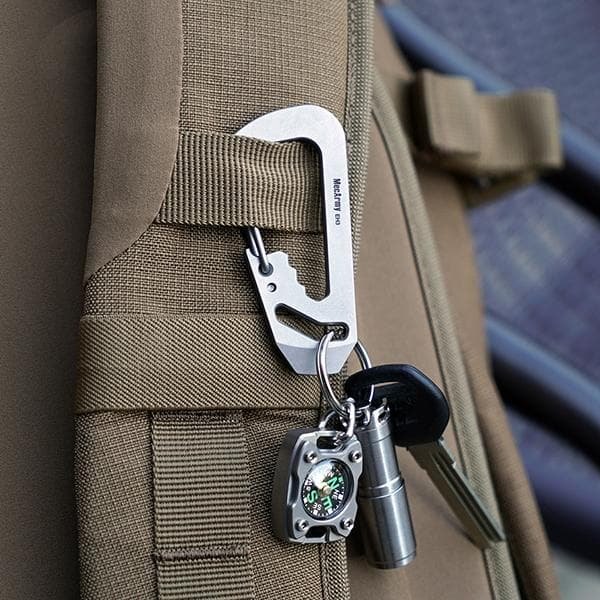 Móc khóa EDC - Carabiner Titanium MecArmy