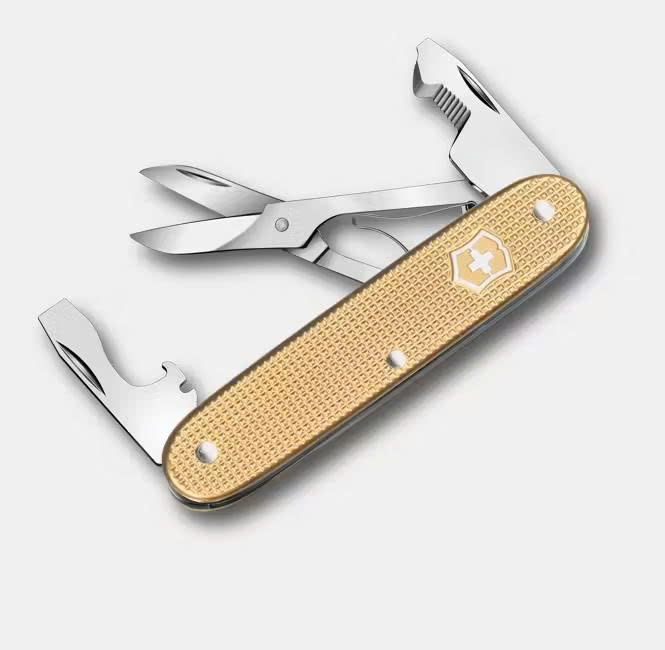 Dụng Cụ Đa Năng Victorinox - 93mm -Companion Slim Alox NEW 2025- màu gold