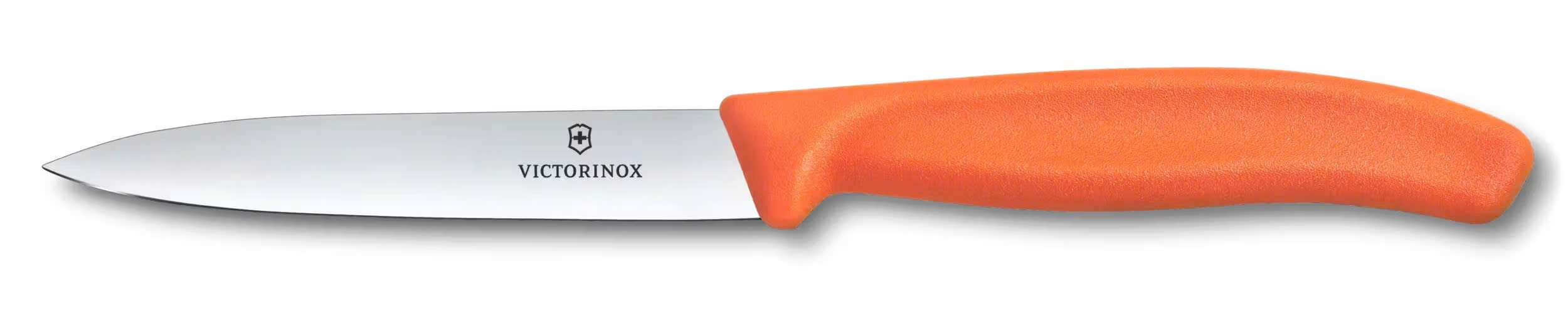Victorinox - Dao bếp 6.7709.C1 Paring Knives màu Cam (Pointed Trip, 10cm) Mẫu Mới