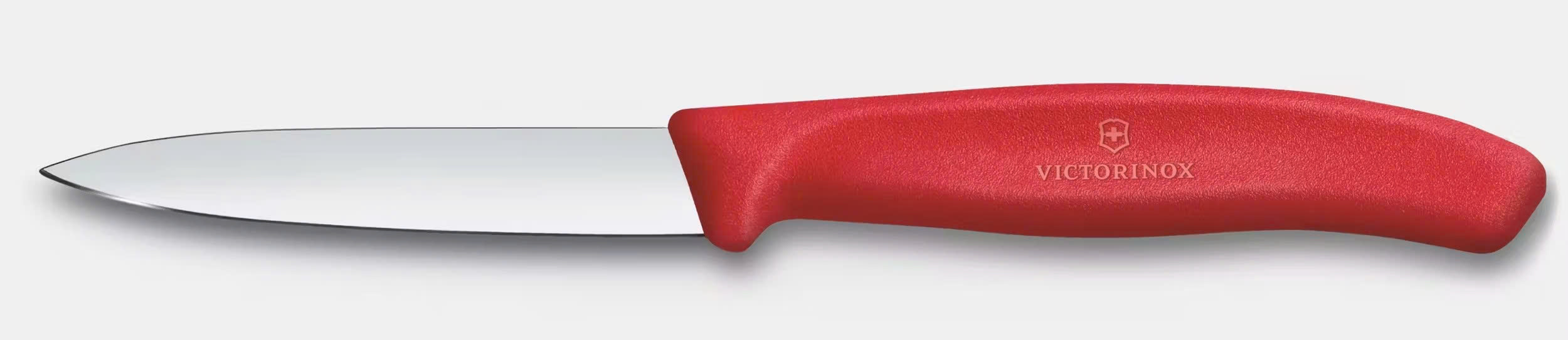 Phụ Kiện Victorinox - Dao gọt hoa quả - Paring Knife 6.7601.C1 - Màu đỏ lưỡi thẳng 8cm(Mẫu Mới)