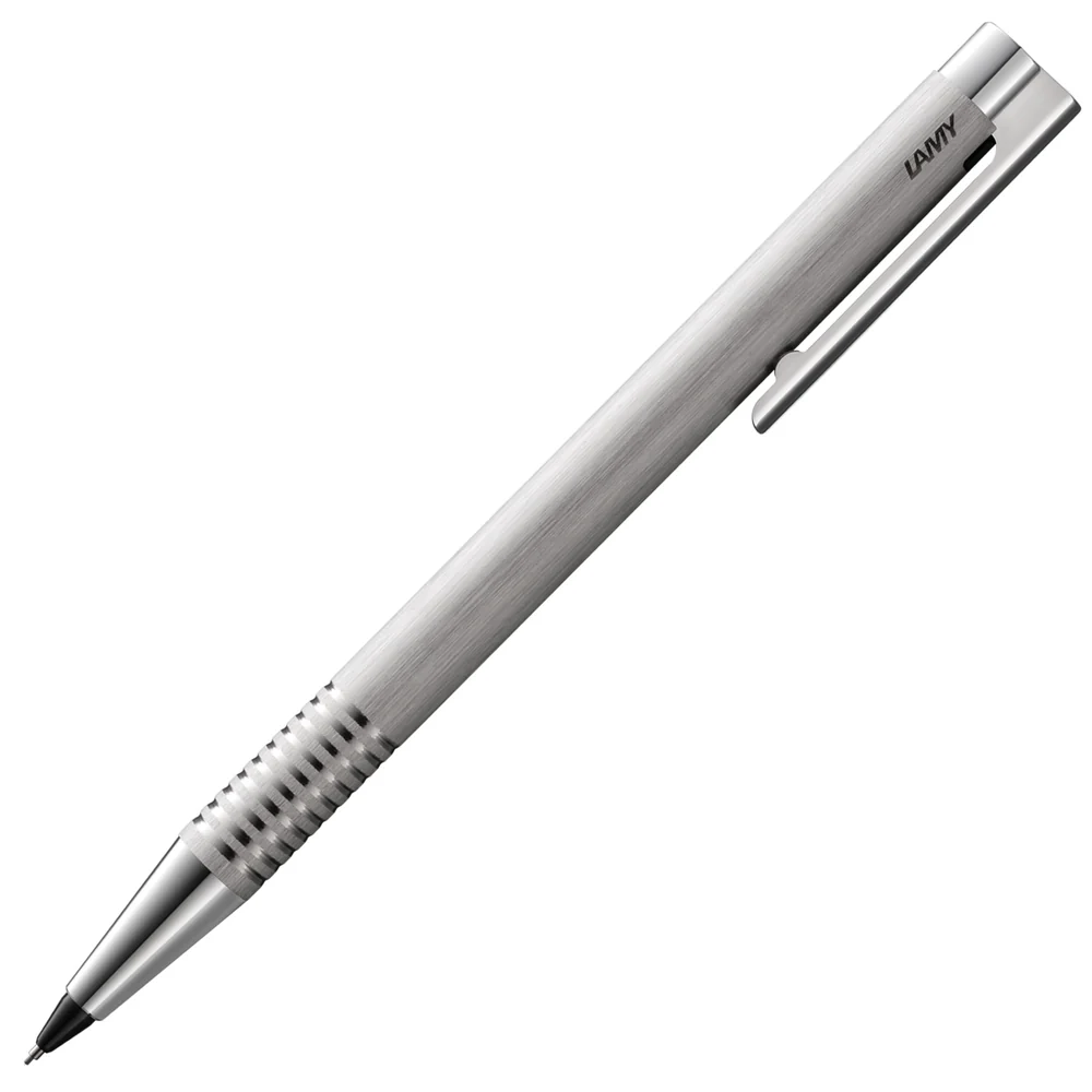 Bút Chì - LAMY Logo - Brushed Steel (thép xước)- ruột chì M41 - 0.5 mm