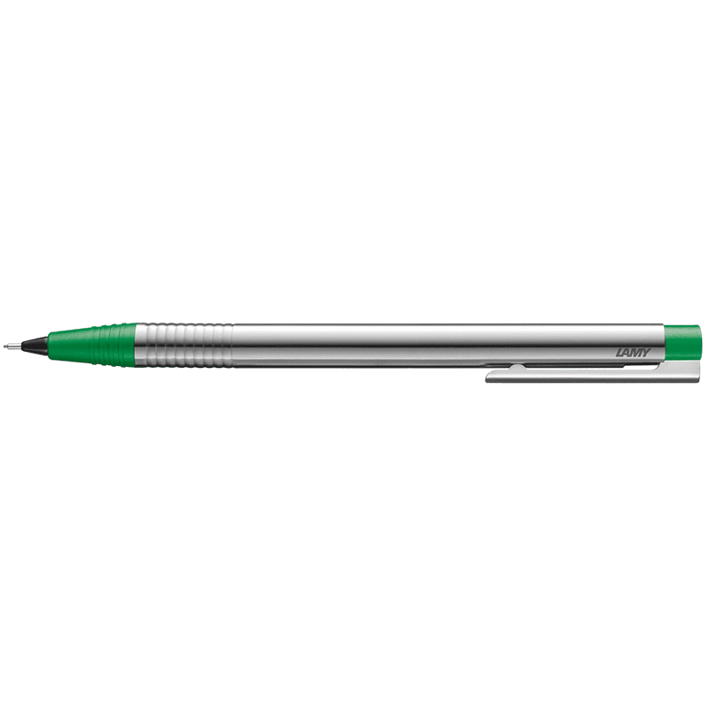 Bút chì - Lamy Logo - Green (Thân thép bóng viền xanh)