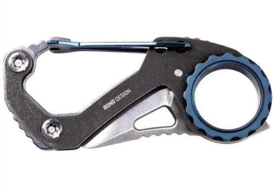 CRKT - Carabiner kèm dao COMPANO - BLUE