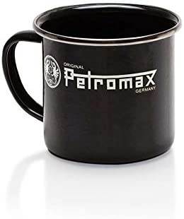Cốc Tráng Men Petromax Enamel Mug (360ml) Màu Đen