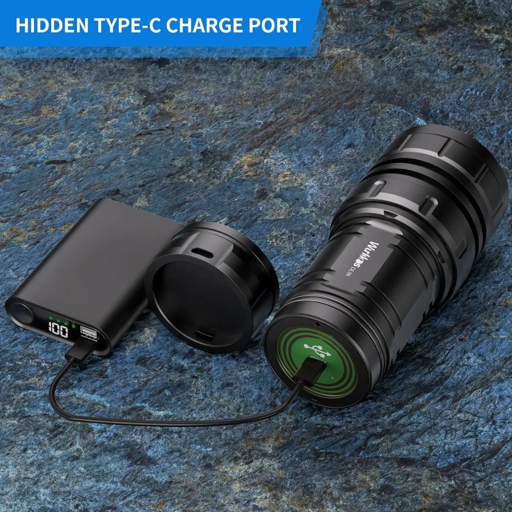 Đèn Pin Lặn Wurkkos DL06 - 15.000 Lumens