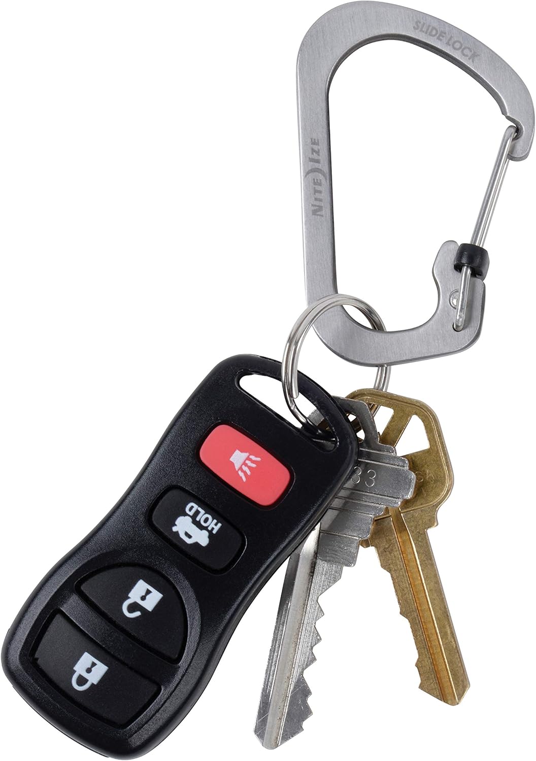 Nite Ize - Móc khóa CSL3-11-R6 - Slidelock Size #3 Carabiner (Thép không gỉ)