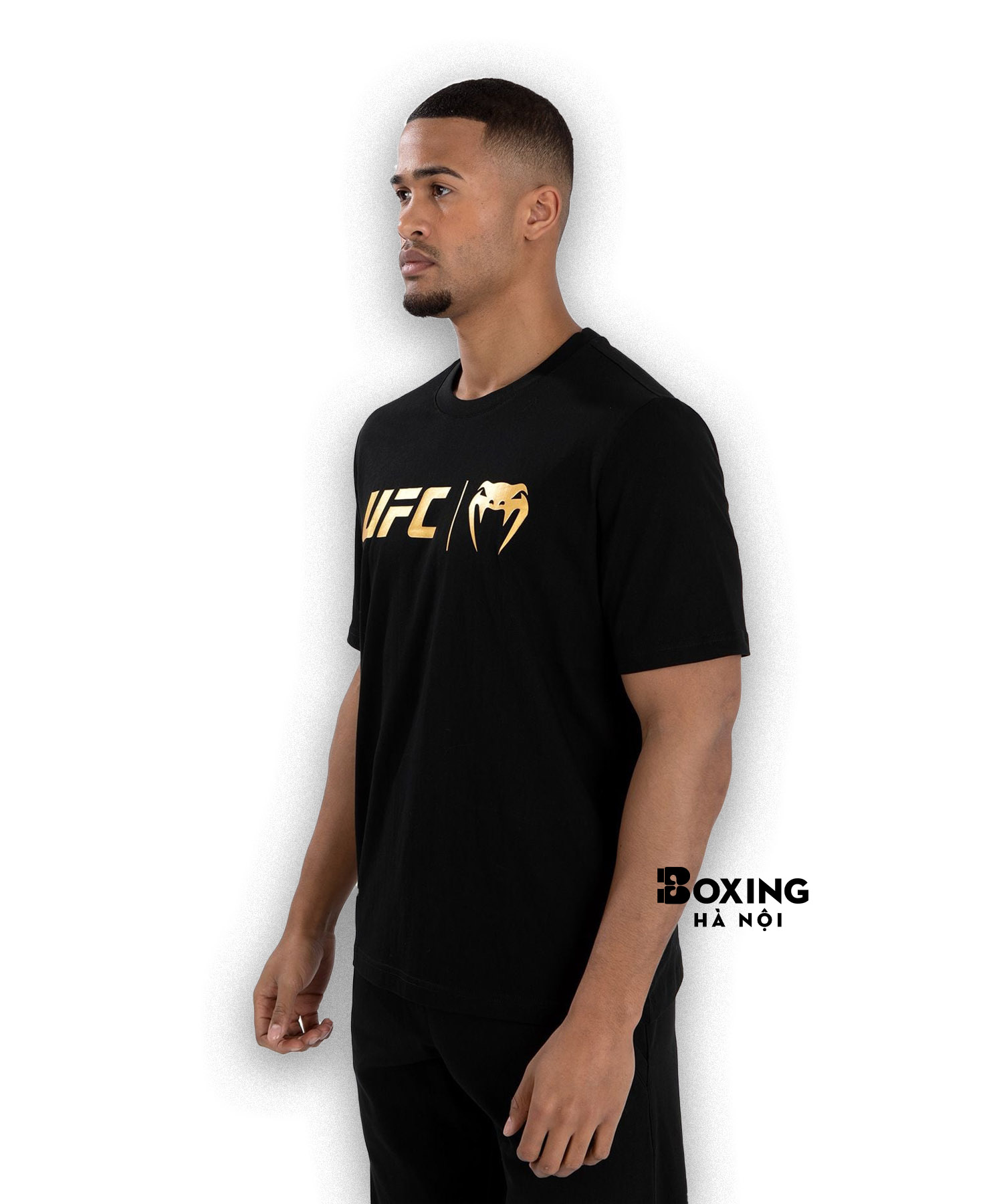 ÁO PHÔNG NAM VENUM UFC CLASSIC T-SHIRT - BLACK/GOLD