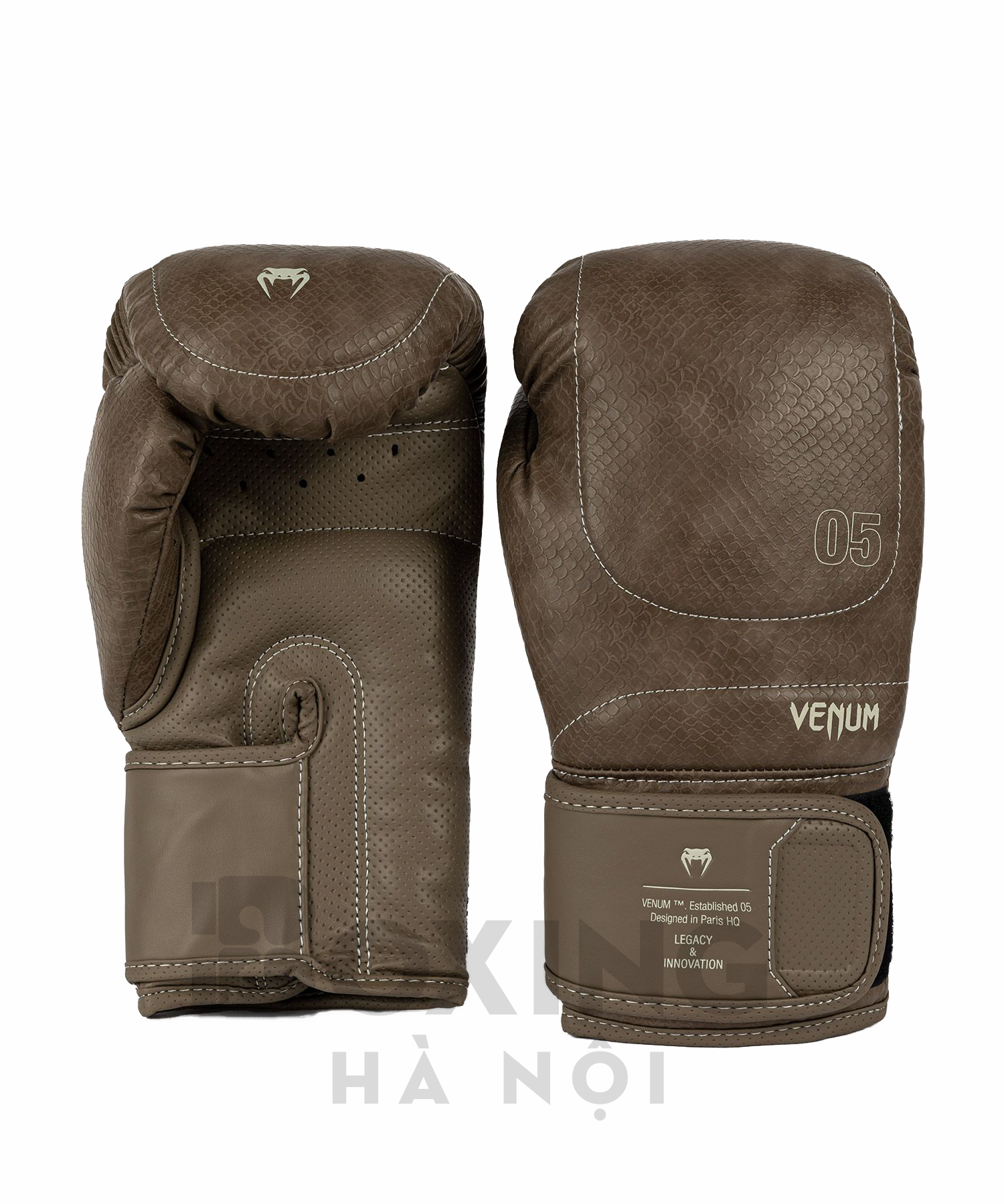 GĂNG TAY VENUM IMPACT EVO SCALES BOXING GLOVES - BROWN