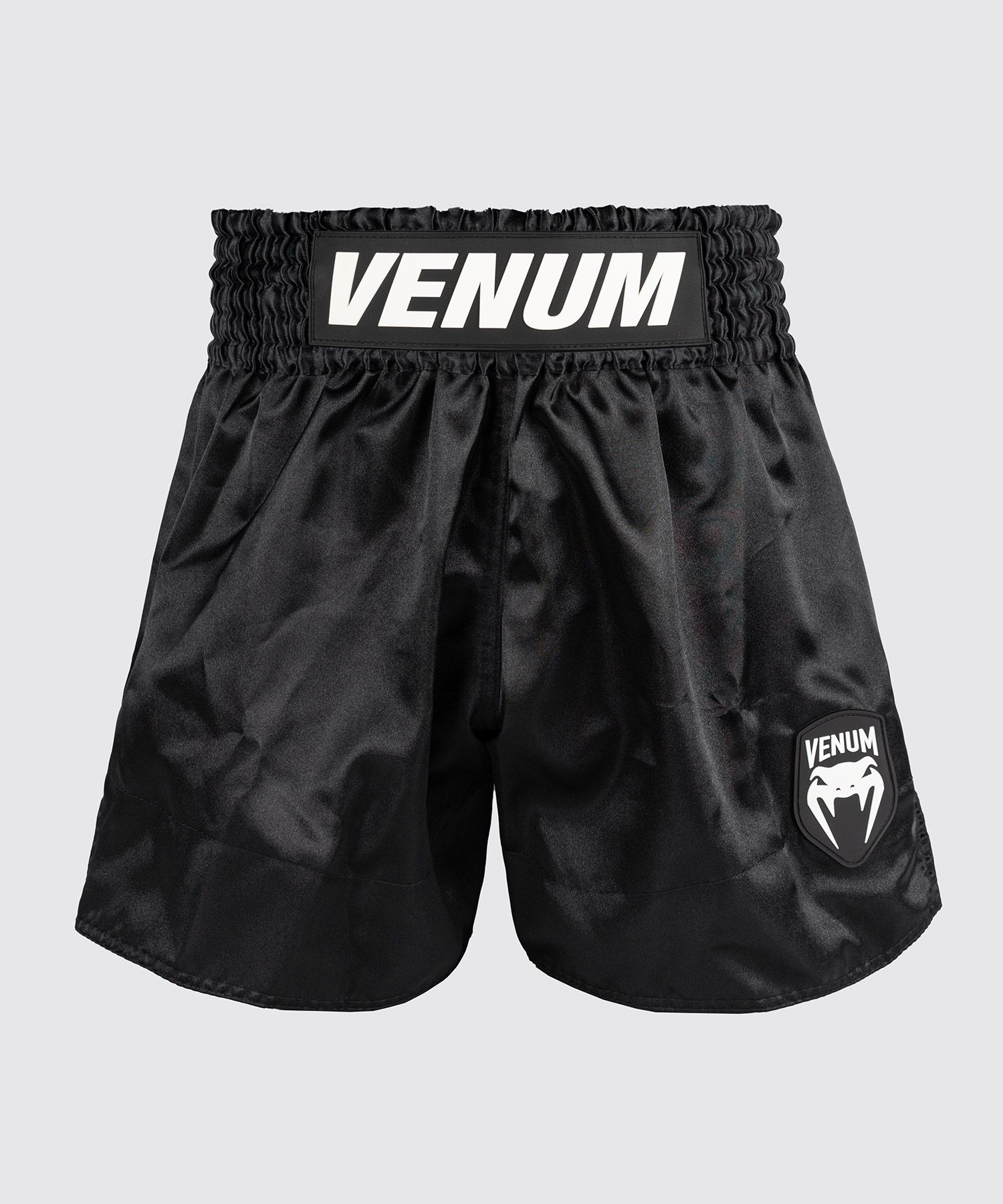 QUẦN MUAY THÁI VENUM CLASSIC EVO SHORT - BLACK/WHITE