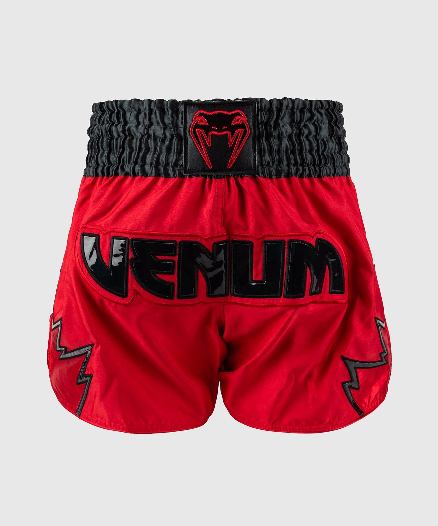 QUẦN MUAY THÁI VENUM INFERNO SHORT - RED/CHARCOL GREY/BLACK
