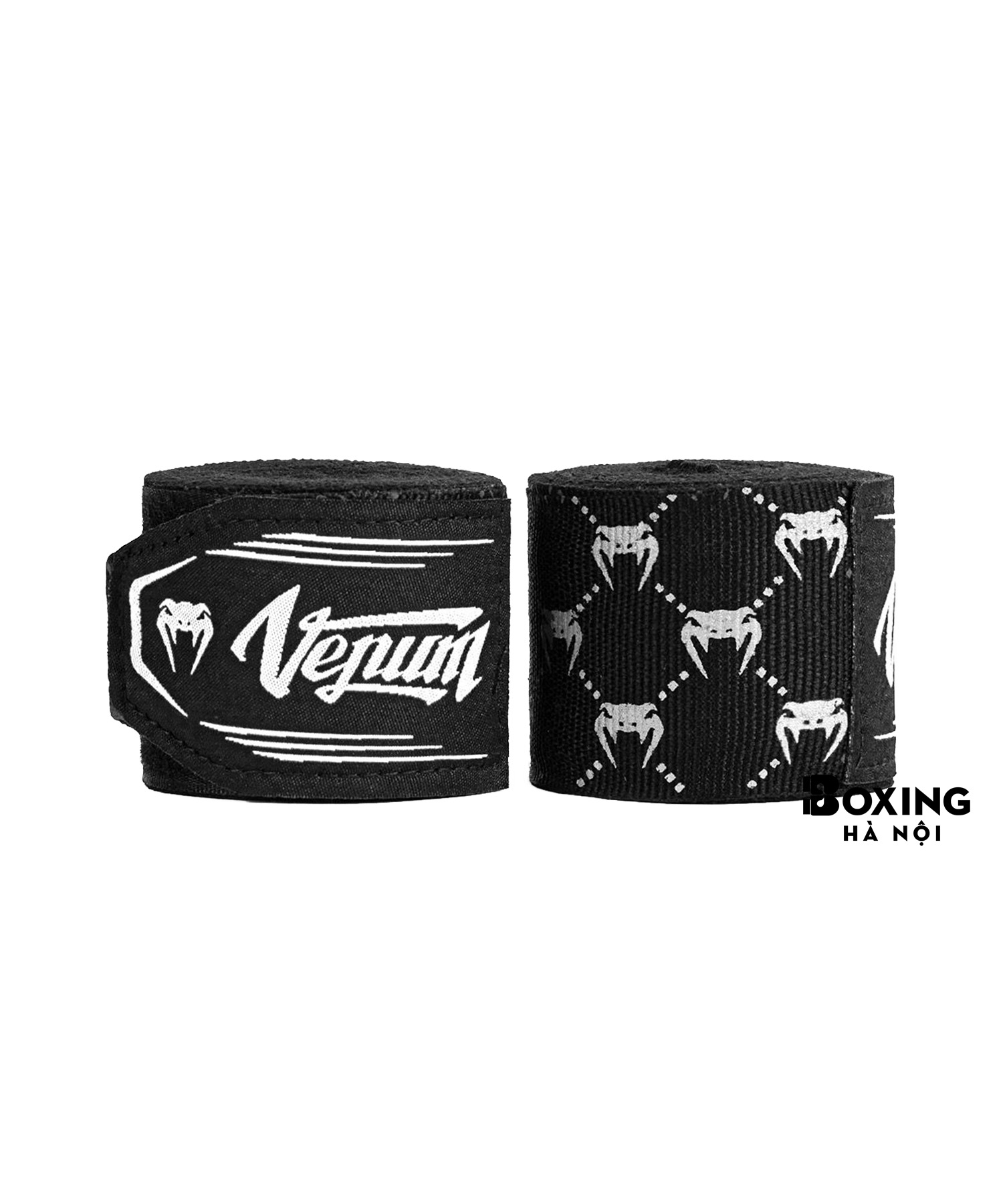 BĂNG QUẤN TAY VENUM MONOGRAM HAND WRAPS 4M - BLACK/WHITE