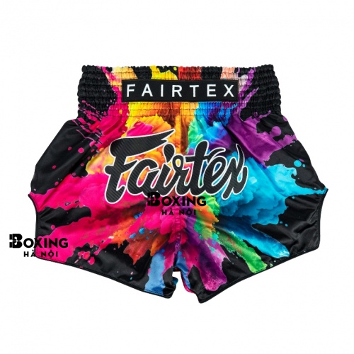 QUẦN MUAY THÁI FAIRTEX ACID JAZZ - BLACK