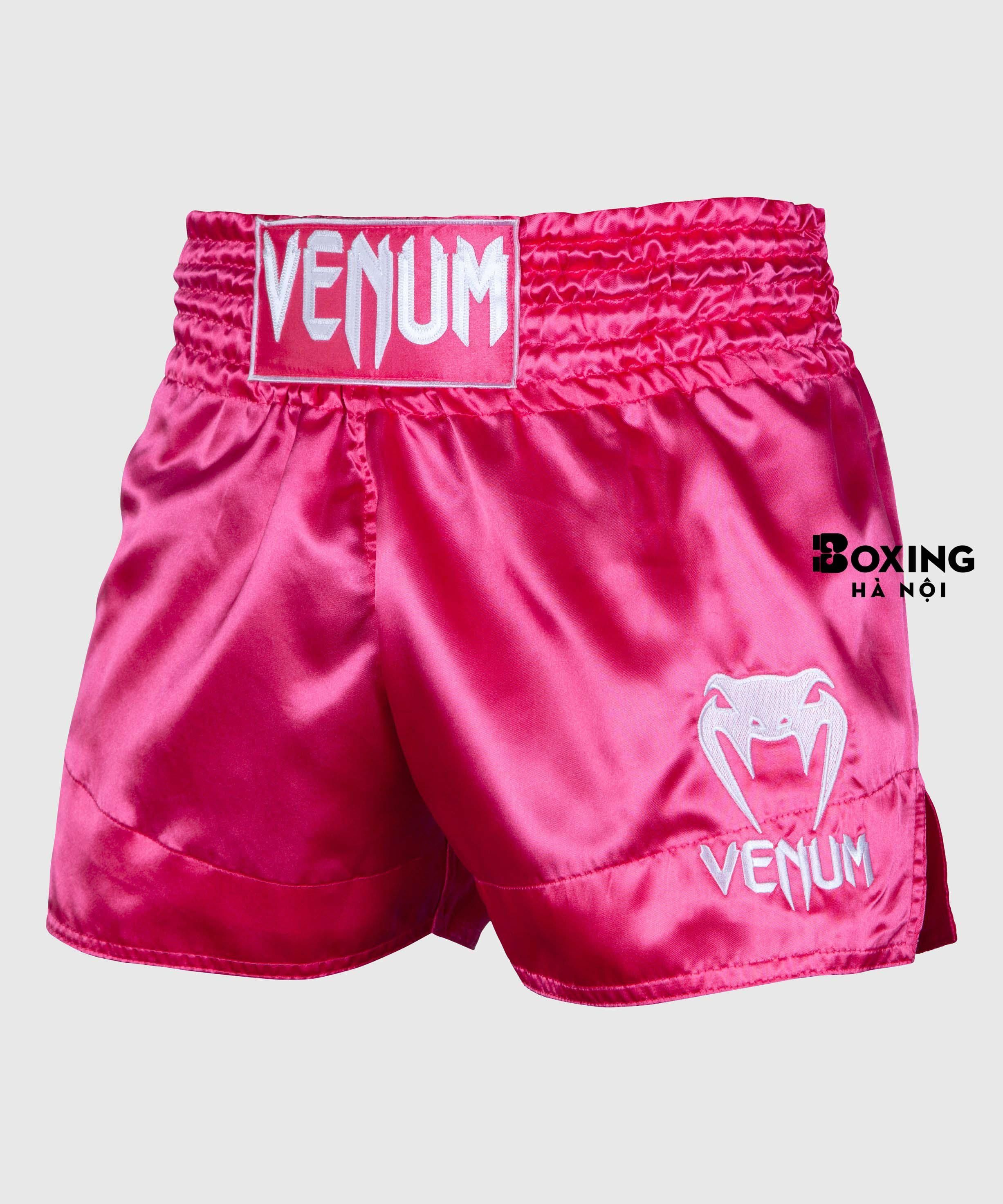 QUẦN MUAY THÁI VENUM CLASSIC - HỒNG / TRẮNG