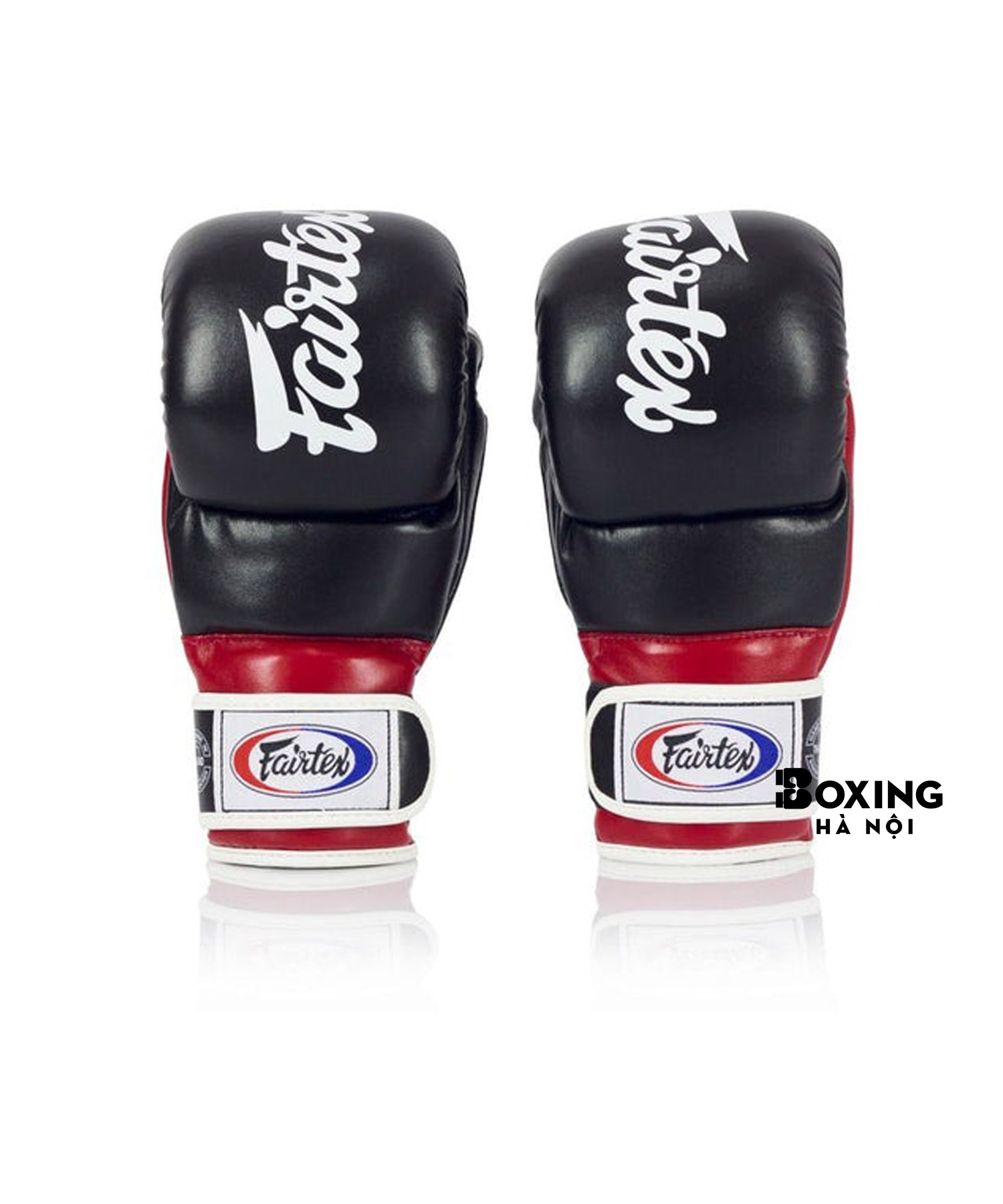 GĂNG TAY FAIRTEX FGV18 SUPER SPARRING GRAPPLING MMA GLOVES - BLACK/RED