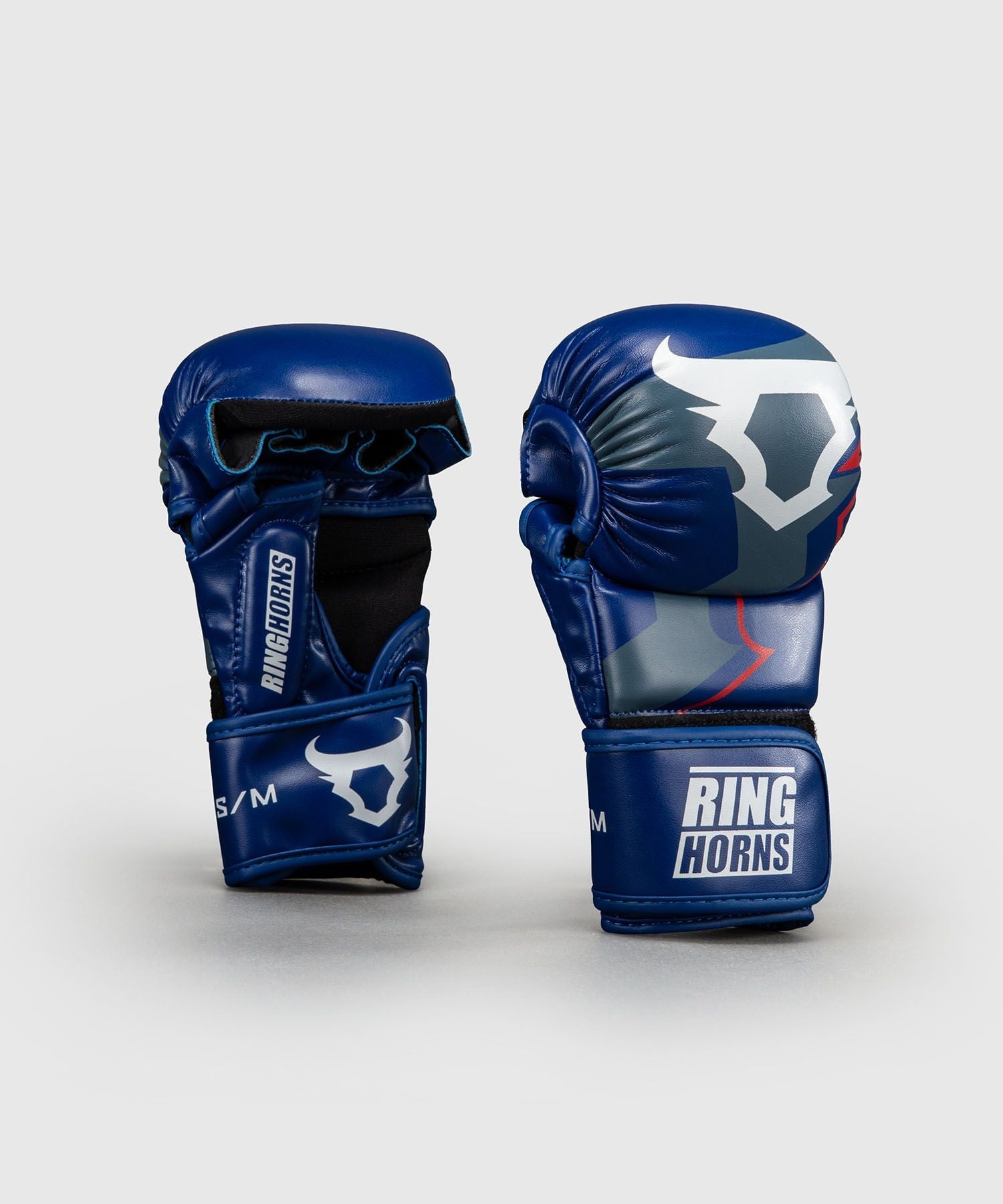GĂNG MMA RINGHORNS CHARGER BY VENUM SPARRING GLOVES - BLUE/RED