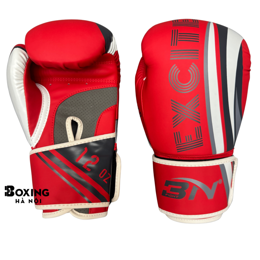 GĂNG TAY BOXING BN EXCITE GLOVES - RED/WHITE