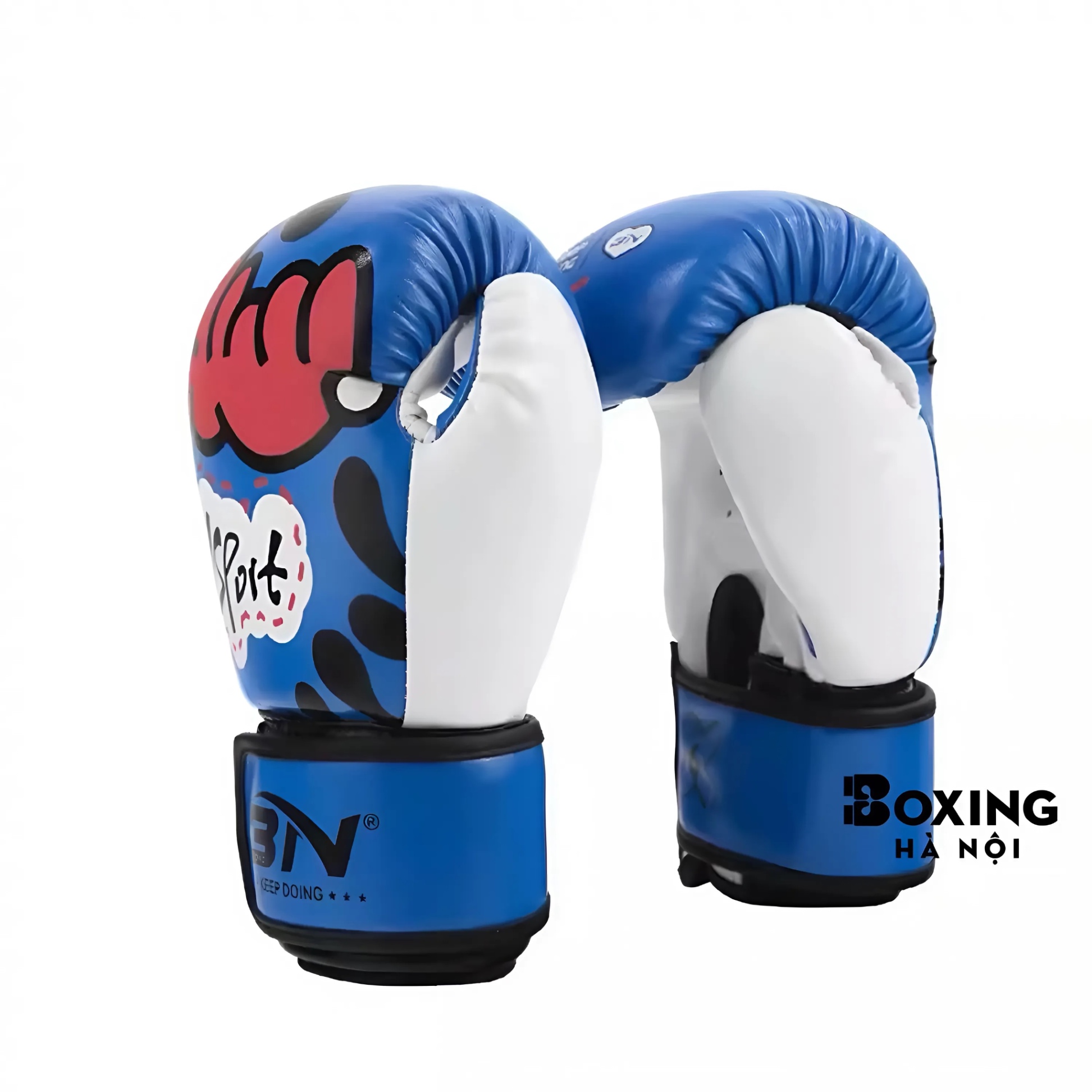 GĂNG TAY BOXING BN TRẺ EM BÀN TAY - XANH