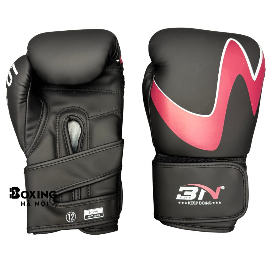 GĂNG TAY BOXING BNC01 GLOVES - BLACK/RED