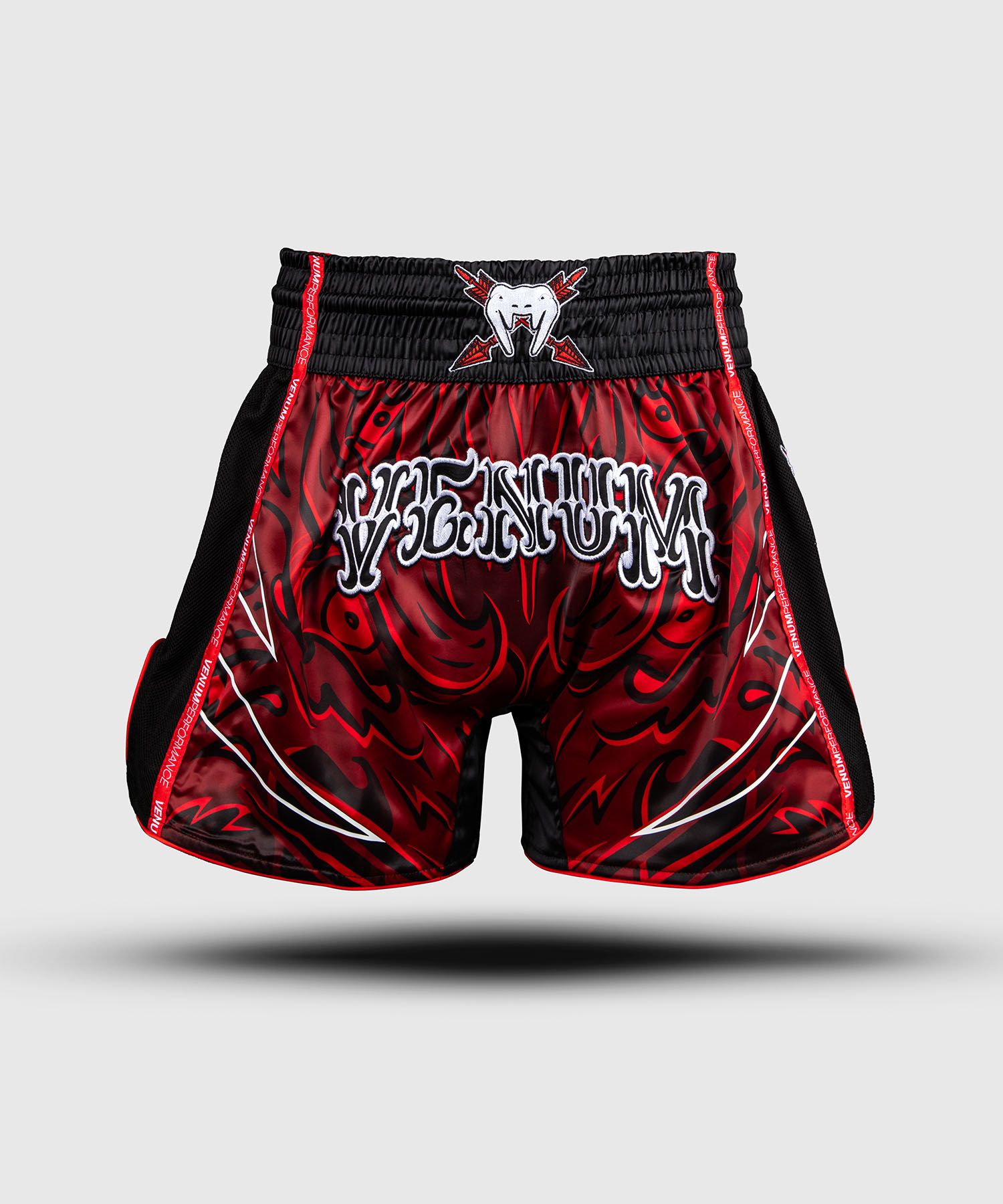 QUẦN MUAY THÁI VENUM WOLF ARAK SHORT - BLACK/RED