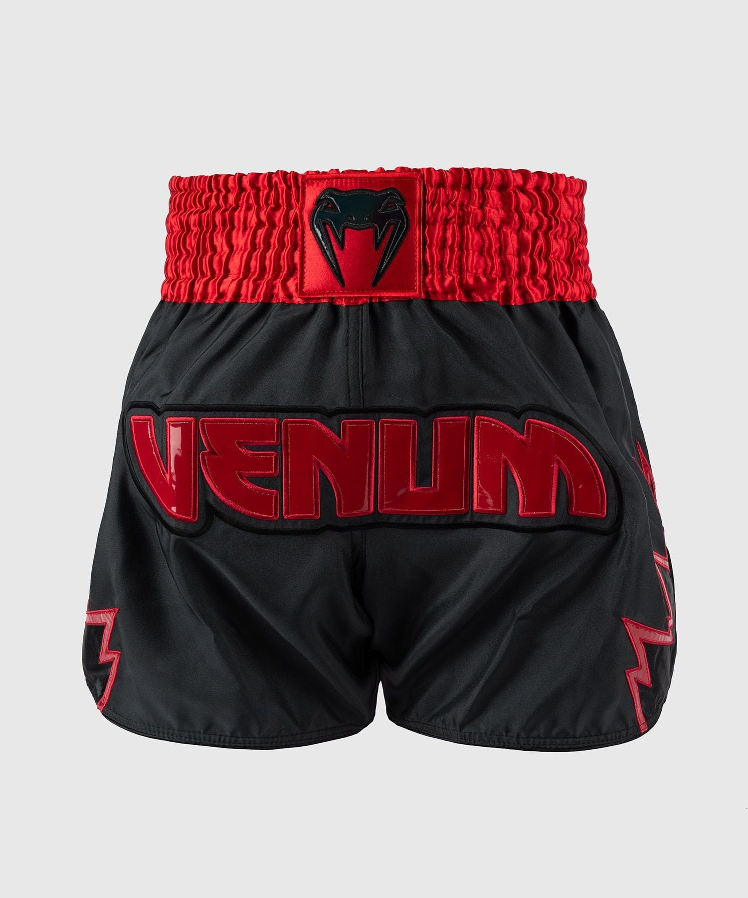 QUẦN MUAY THÁI VENUM INFERNO SHORT - CHARCAOL GREY/RED