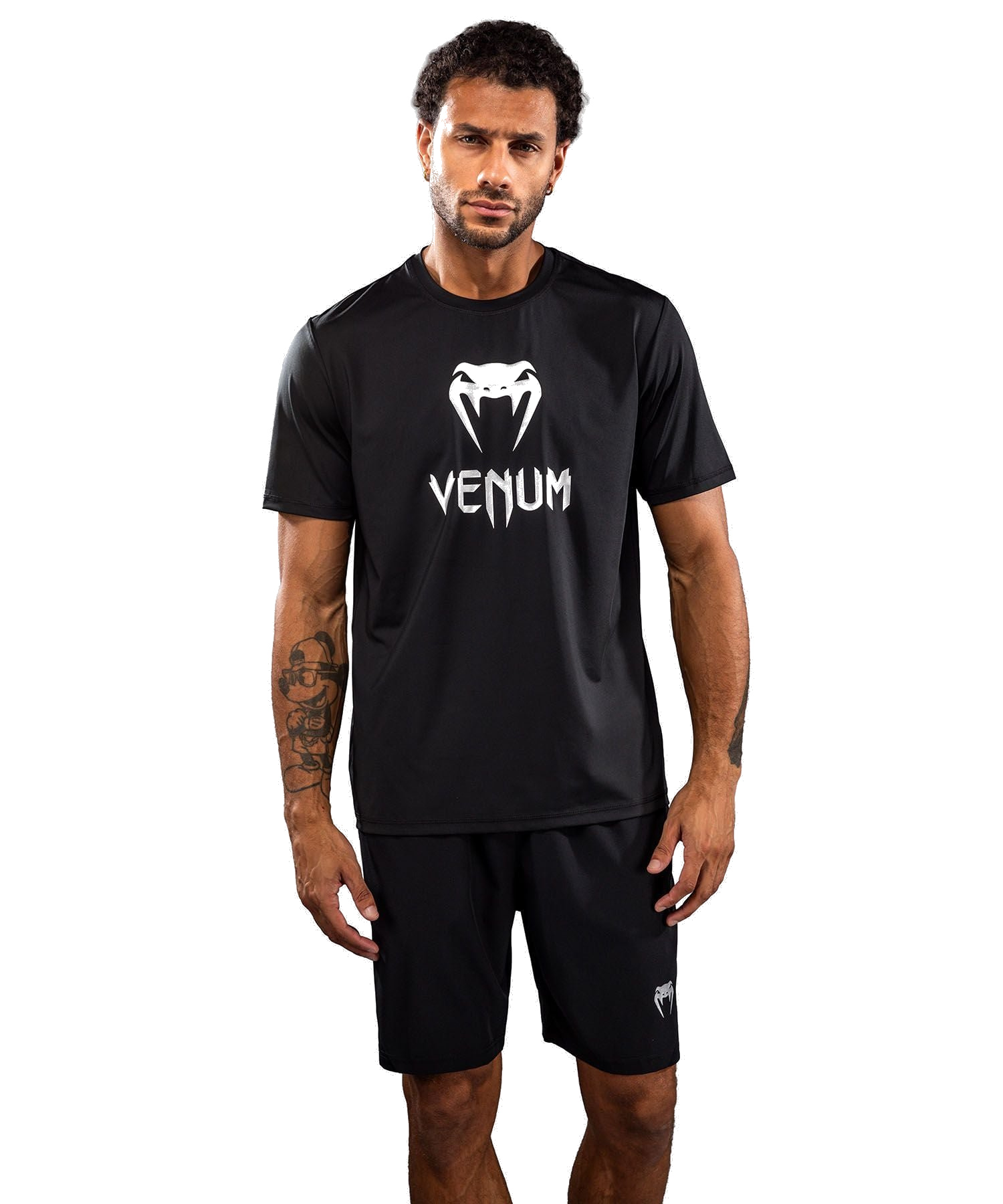 ÁO PHÔNG NAM VENUM CLASSIC DRY TECH T-SHIRT - BLACK /SILVER